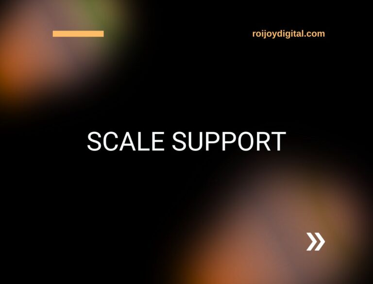 Scale Support - ROIJOY Digital