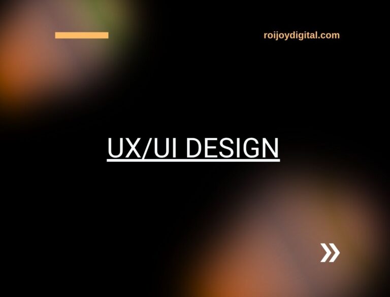 UX/UI-Design - ROIJOY Digital